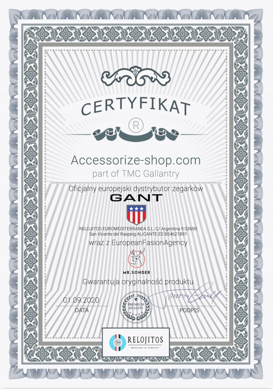 Męskie okulary przeciwsłoneczne Gant GA70735646V – brązowe