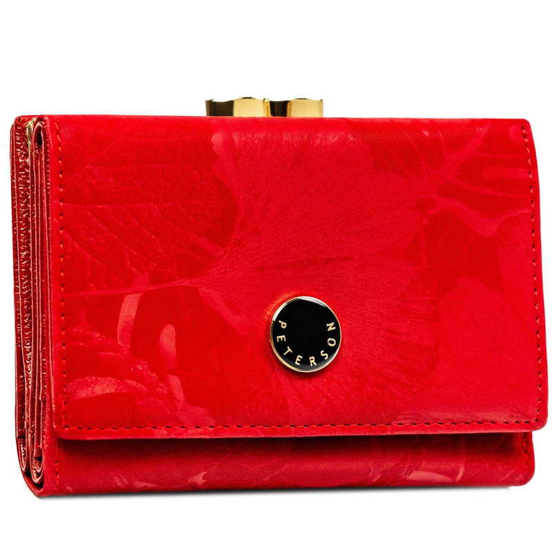 Skórzany damski portfel Peterson PTN PS15-09-MLF