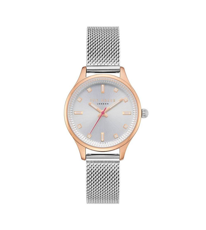 Zegarek TED BAKER TE50650003. Kwarcowy, Kolor szary. Kobieta.