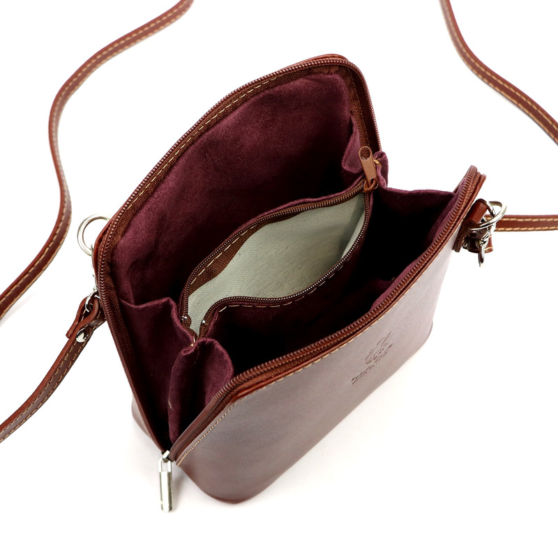 Barberinis damska listonoszka skóra naturalna torebka przez ramię