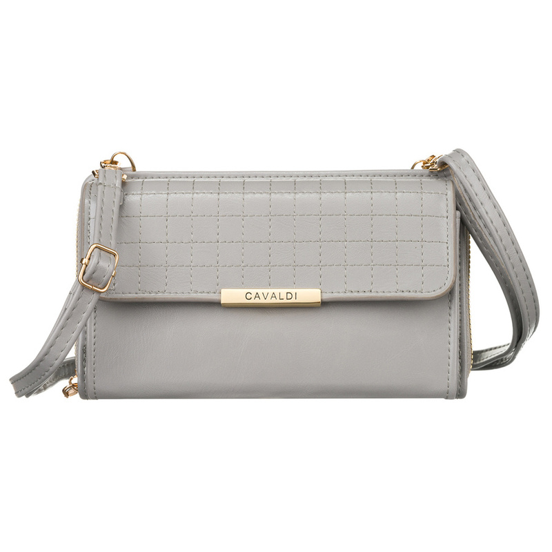 Elegancka mini torebka-portfel w jednym 4U Cavaldi