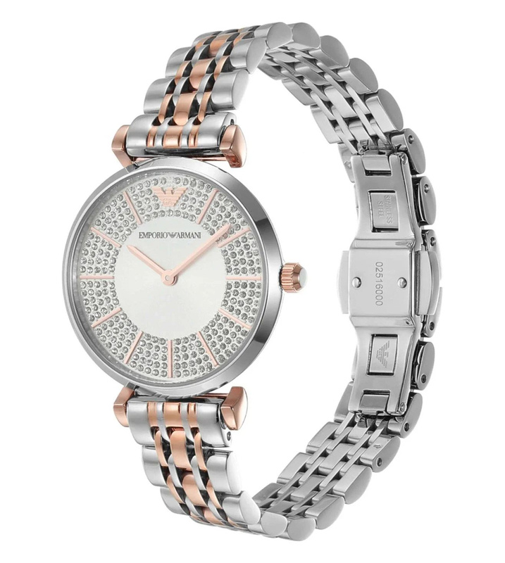 Zegarek ARMANI AR11537. Kwarcowy, Kolor czerwony. Kobieta.
