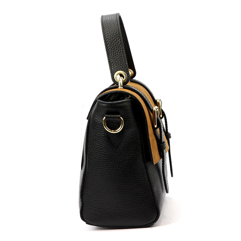 Luka klasyczna damska listonoszka ze skóry naturalnej torebka na ramię