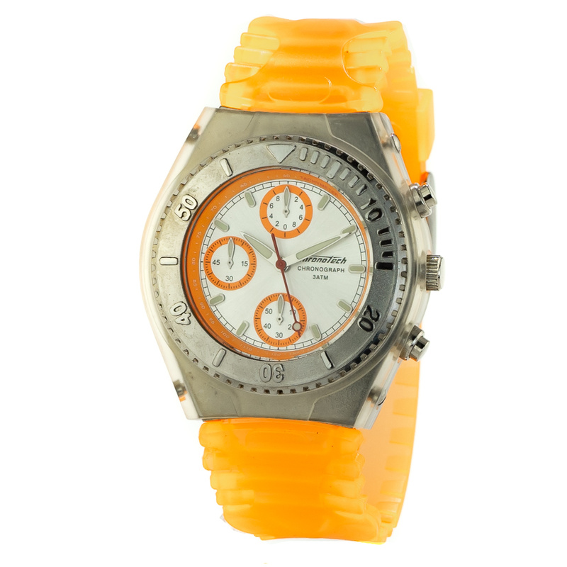 Zegarek CHRONOTECH CT7284-05. Kwarcowy, Kolor srebrny. Unisex.