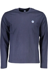 NIEBIESKI T-SHIRT MĘSKI Z DŁUGIM RĘKAWEM NORTH SAILS