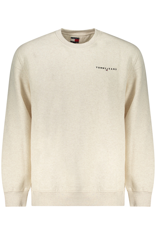 TOMMY HILFIGER BLUZA BEZ ZAMKA MĘSKA BEŻOWA