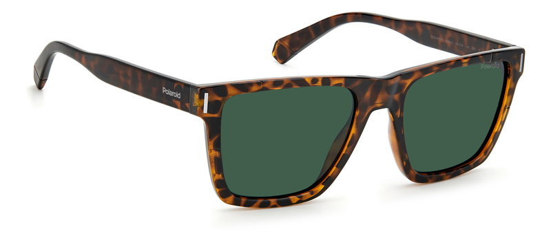 Okulary POLAROID PLD6176S086UC. Okulary przeciwsłoneczne, Kolor brązowy havana. Mężczyzna.