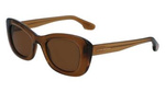Okulary VICTORIA BECKHAM VB657S-240. Okulary przeciwsłoneczne, Kolor brązowy. Kobieta.