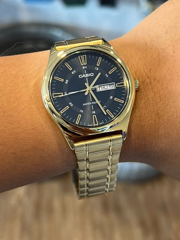 ZEGAREK MĘSKI CASIO MTP-V006D-1B (zd210d) + BOX
