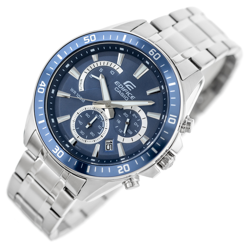 ZEGAREK MĘSKI CASIO EDIFICE EFR-552D-2AVUDF - 10ATM (zd094d) + BOX