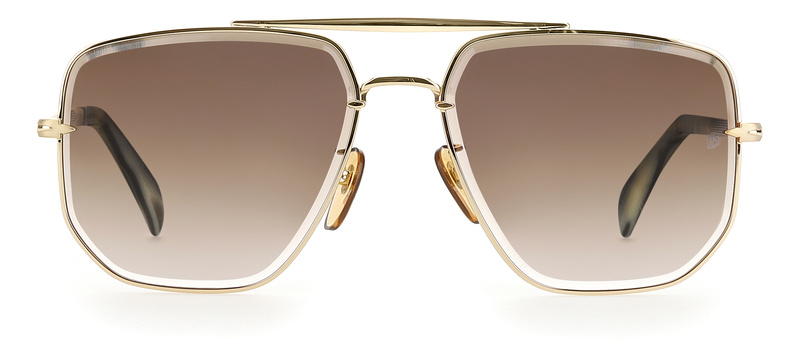 Okulary DAVID BECKHAM DB7001SJ5GHA. Okulary przeciwsłoneczne, Kolor złoty. Mężczyzna.