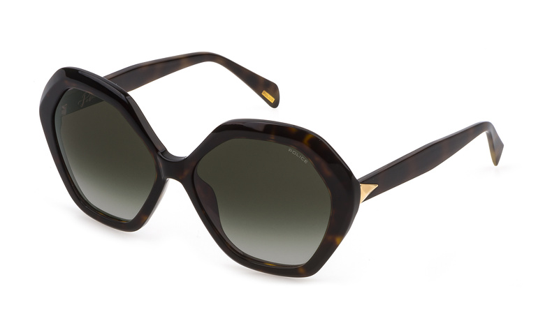 Okulary POLICE SPLD29-570722. Okulary przeciwsłoneczne, Kolor brązowy. Kobieta.