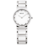 Zegarek BERING 10729-754. Kwarcowy, Kolor biały. Kobieta.