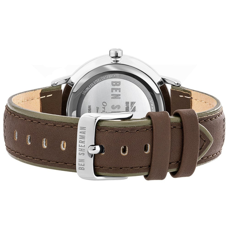 Zegarek BEN SHERMAN WB038T. Kwarcowy, Kolor biały. Mężczyzna.
