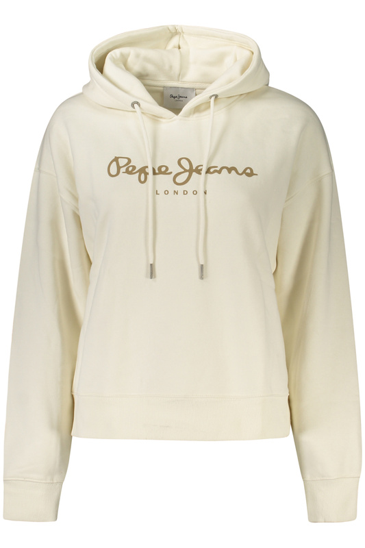 BIAŁA BLUZA DAMSKA PEPE JEANS Z ROZPINANYM NA ZAMEK