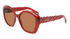 Okulary LANVIN LNV628S-601. Okulary przeciwsłoneczne, Kolor czerwony. Kobieta.