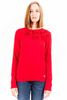 CZERWONY SWETER LOVE MOSCHINO DAMSKI