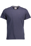 NIEBIESKI T-SHIRT MĘSKI Z KRÓTKIM RĘKAWEM TOMMY HILFIGER