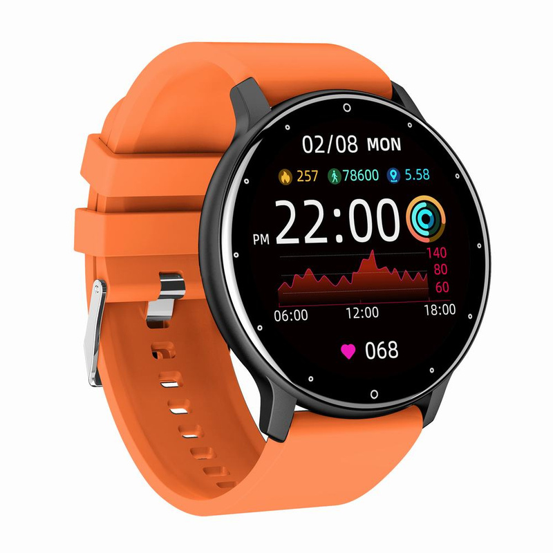 SMARTWATCH UNISEX GRAVITY GT1-10 - PULSOMETR, WŁASNE TARCZE (sg015j)