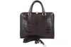 Torba na laptopa damska skórzana Barberinis - Brązowa ciemna