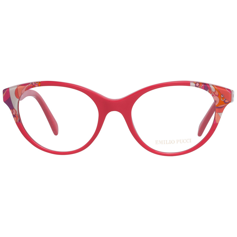 Okulary PUCCI EP5023-51075. EYEGLASSES, Kolor czerwony. Kobieta.