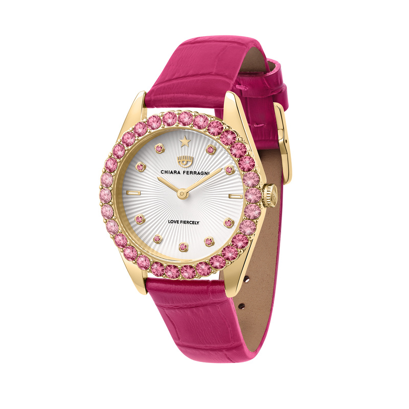 Zegarek CHIARA FERRAGNI R1951100502. Kwarcowy, Kolor biały. Kobieta.