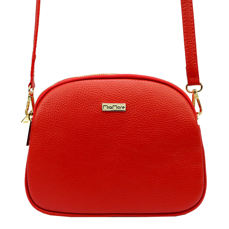 MiaMore damska listonoszka przez ramię skóra naturalna torebka na ramię