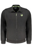 CZARNA BLUZA M�SKA Z ZAMKIEM GIAN MARCO VENTURI