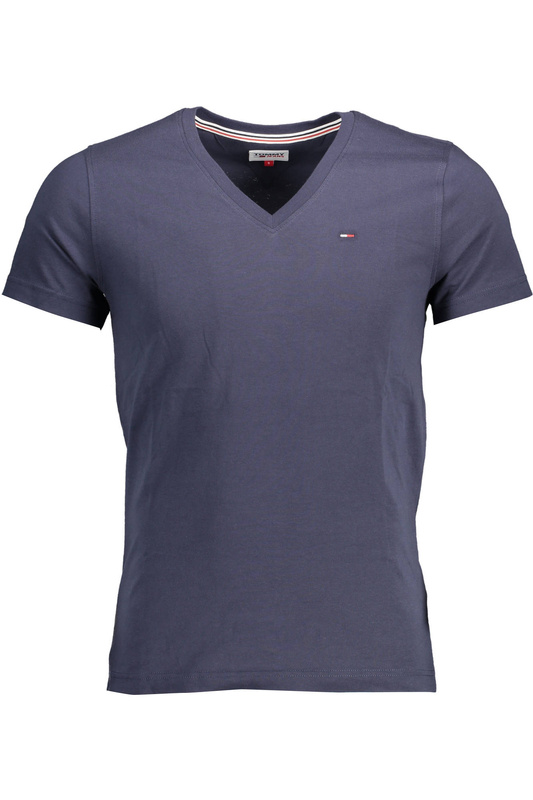 NIEBIESKI T-SHIRT MĘSKI Z KRÓTKIM RĘKAWEM TOMMY HILFIGER