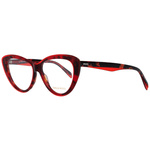 Okulary PUCCI EP5096-55068. EYEGLASSES, Kolor czerwony. Kobieta.