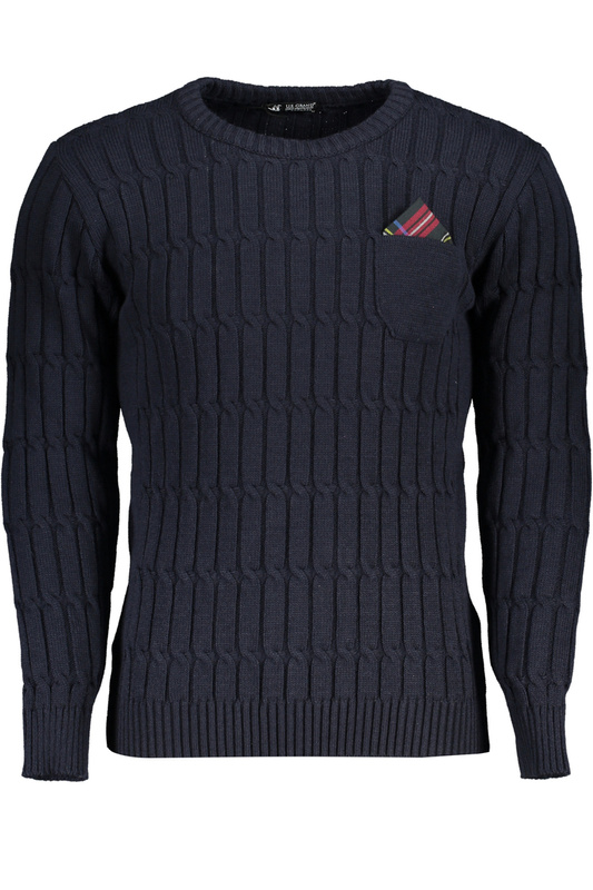 NIEBIESKI SWETER MĘSKI US GRAND POLO