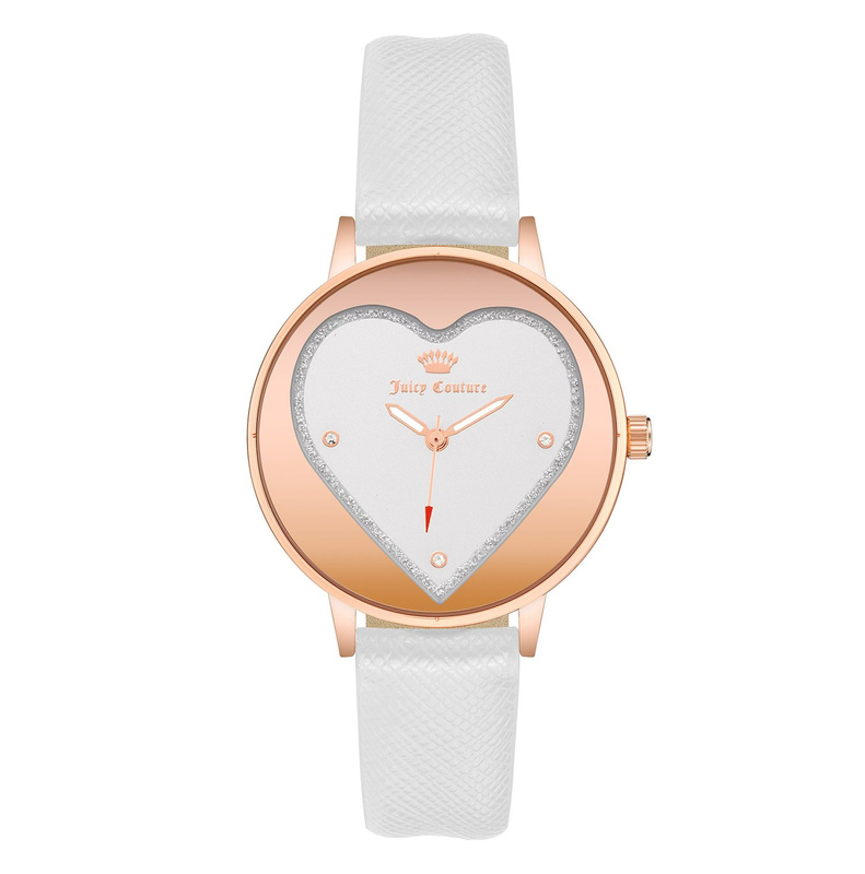 Zegarek JUICY COUTURE JC1234RGWT. Kwarcowy, Kolor srebrny. Kobieta.