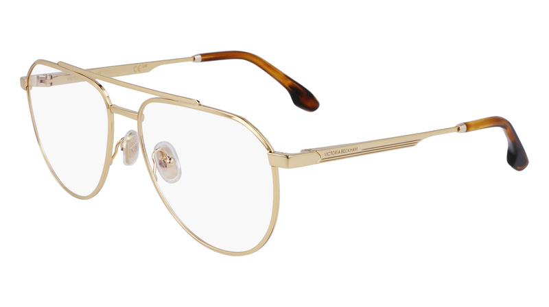 Okulary VICTORIA BECKHAM VB21335515714. EYEGLASSES, Kolor złoty. Kobieta.