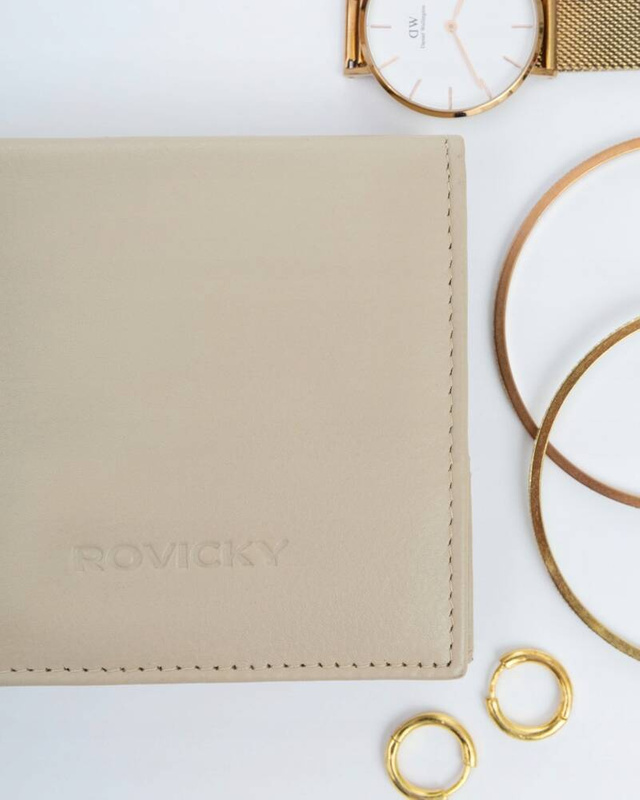 Skórzany męski portfel Rovicky R-23-26-LFN