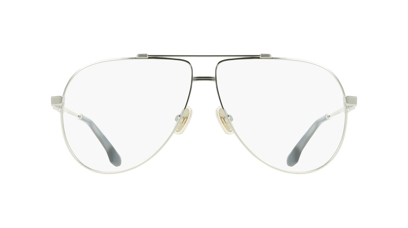 Okulary VICTORIA BECKHAM VB21375910040. EYEGLASSES, Kolor szary. Kobieta.