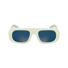 Okulary KARL LAGERFELD KL6188S-105. Okulary przeciwsłoneczne, Kolor biały. Mężczyzna.