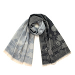 Szal Róża W Gradiencie