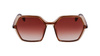 Okulary KARL LAGERFELD KL6083S-246. Okulary przeciwsłoneczne, Kolor brązowy. Kobieta.