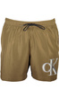 CALVIN KLEIN SPODNIE KOSTIUMU K�PIELOWEGO M�SKIE BR�ZOWE