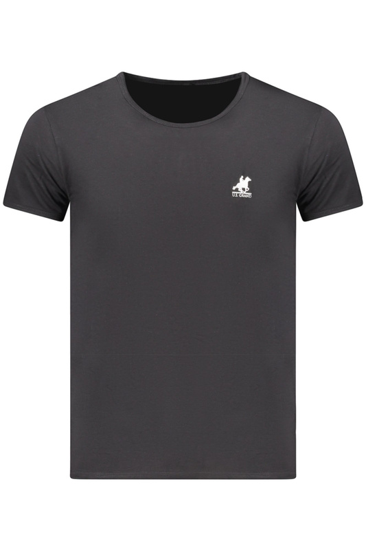 MĘSKA CZARNA KOSZULKA Z KRÓTKIM RĘKAWEM US GRAND