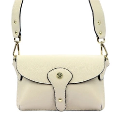 Gregorio mała listonoszka damska skóra naturalna stylowa torebka na ramię