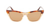 Okulary VICTORIA BECKHAM VB638S-218. Okulary przeciwsłoneczne, Kolor brązowy havana. Kobieta.