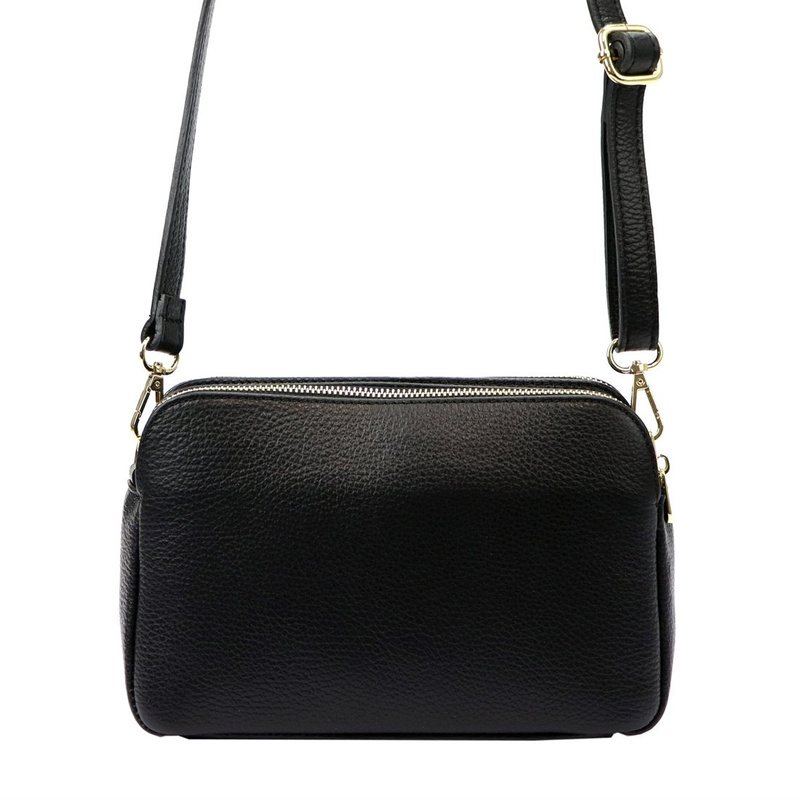 Skórzana damska elegancka listonoszka od MiaMore