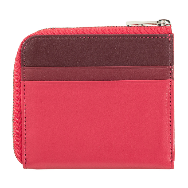 Skórzana kompaktowa portmonetka mała od DUDU