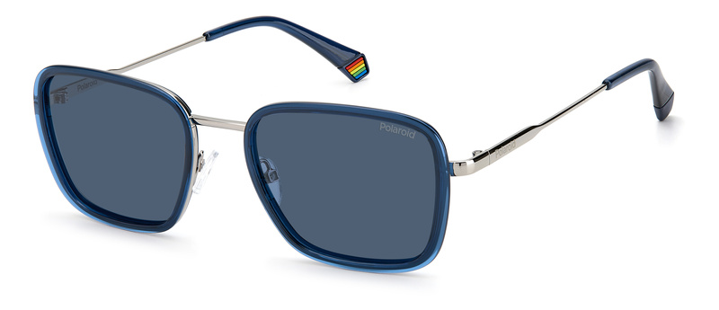 Okulary POLAROID PLD6146SPJPC3. Okulary przeciwsłoneczne, Kolor niebieski. Unisex.