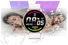 SMARTWATCH UNISEX GRAVITY GT1-7 - PULSOMETR, WŁASNE TARCZE (sg015g)