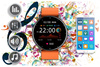 SMARTWATCH UNISEX GRAVITY GT1-10 - PULSOMETR, WŁASNE TARCZE (sg015j)