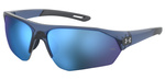 Okulary UNDER ARMOUR UA0001GSPJP. Okulary przeciwsłoneczne, Kolor niebieski. Unisex.
