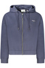 PEPE JEANS DAMSKA NIEBIESKA BLUZA Z ROZPIĘCIEM