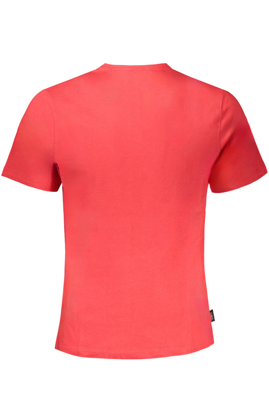 CZERWONY T-SHIRT MĘSKI Z KRÓTKIM RĘKAWEM GIAN MARCO VENTURI